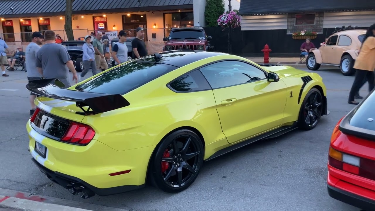 2021 Grabber Yellow Shelby GT500