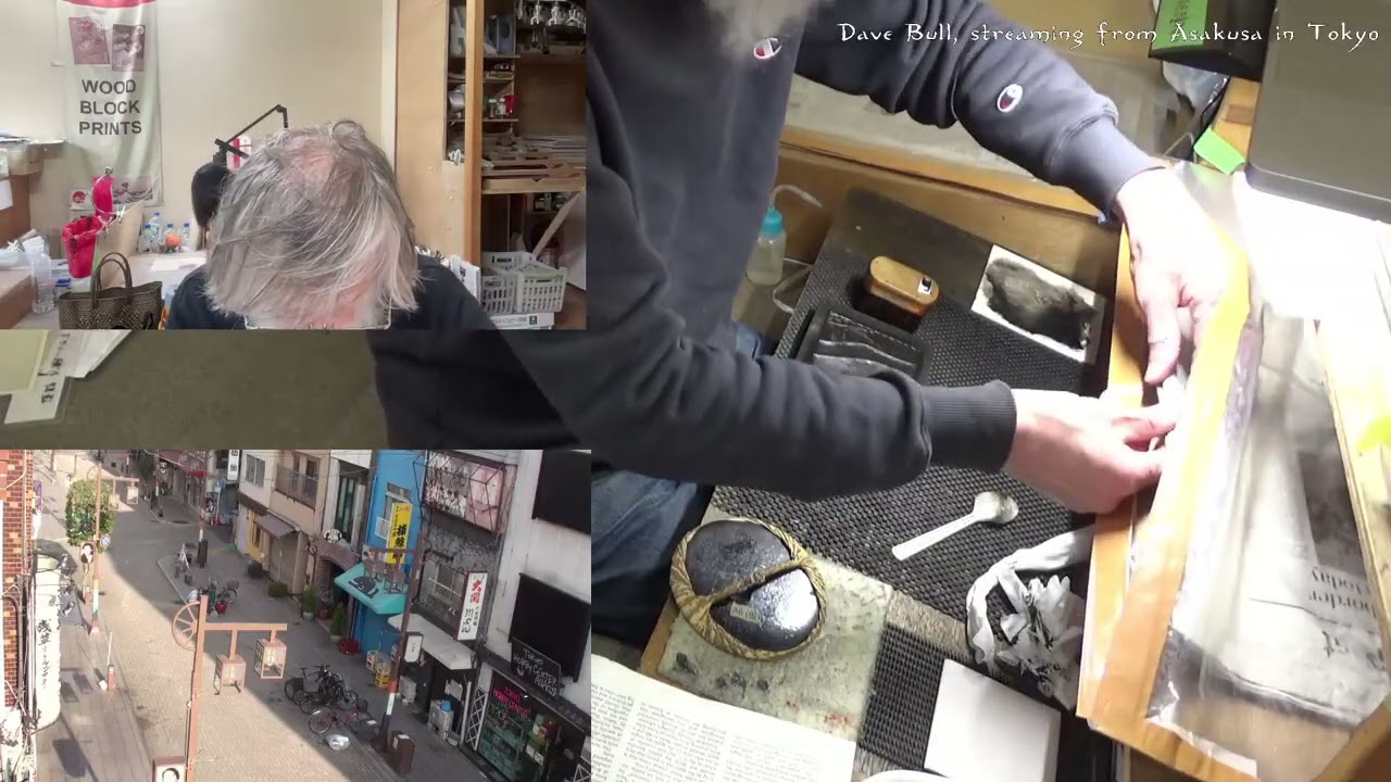 @JapanesePrintmaking Twitch replay 2026 03 12