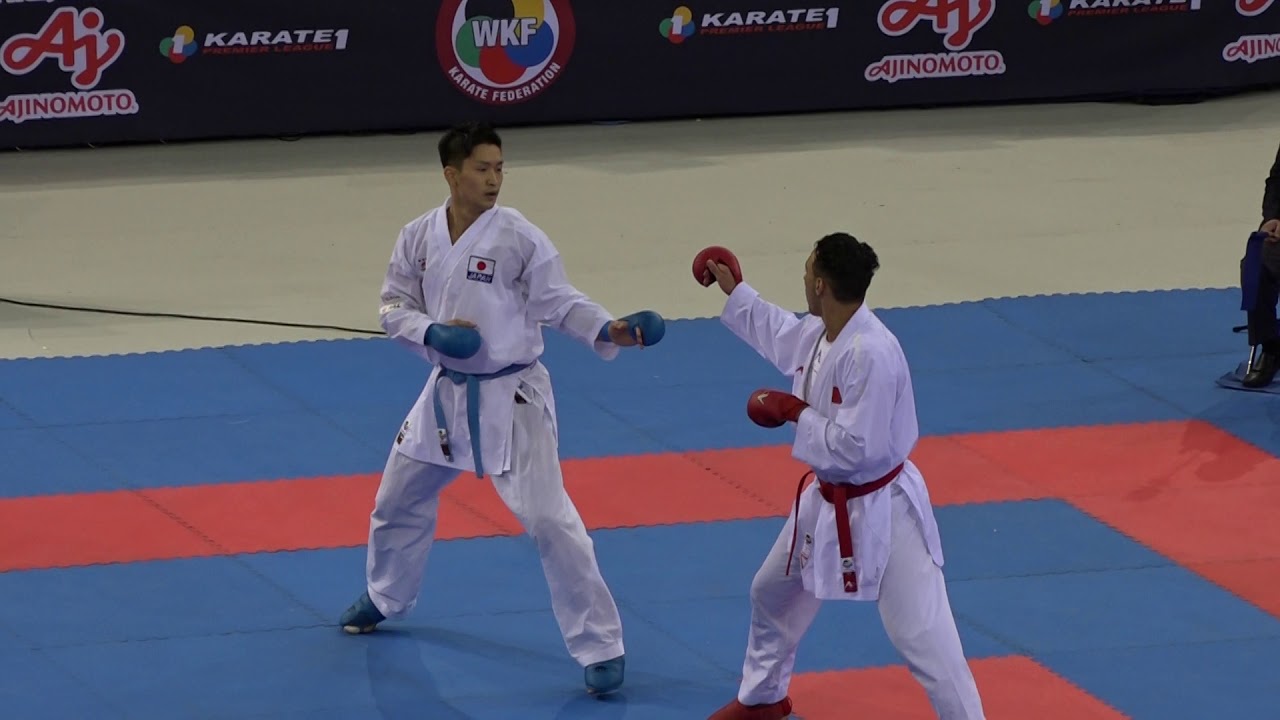 premier League 2019 Madrid Male-84 Ech Chaabi Nabil (MAR) vs Araga Ryutaro (JPN)