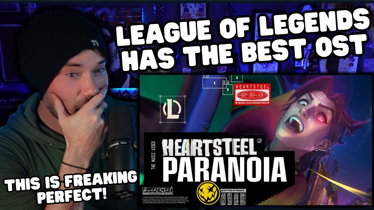 Metal Vocalist First Time Reaction - HEARTSTEEL - PARANOIA ft. BAEKHYUN, tobi lou, ØZI,  Cal Scruby