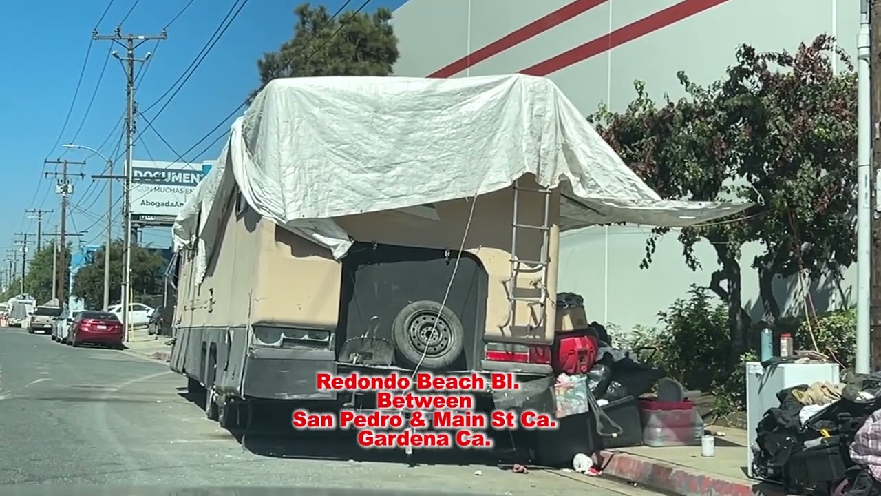 Gardena Homeless Street