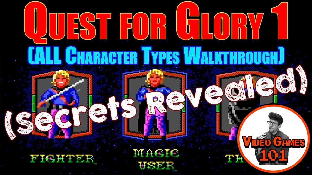 Quest for Glory 1 Walkthrough (All Character Types) | Video Games 101