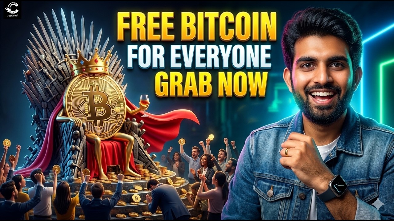 FREE BITCOIN FOR EVERYONE 🚨 Real Opportunity ya Marketing Trap? 😳 | Jack Dorsey Block Faucet