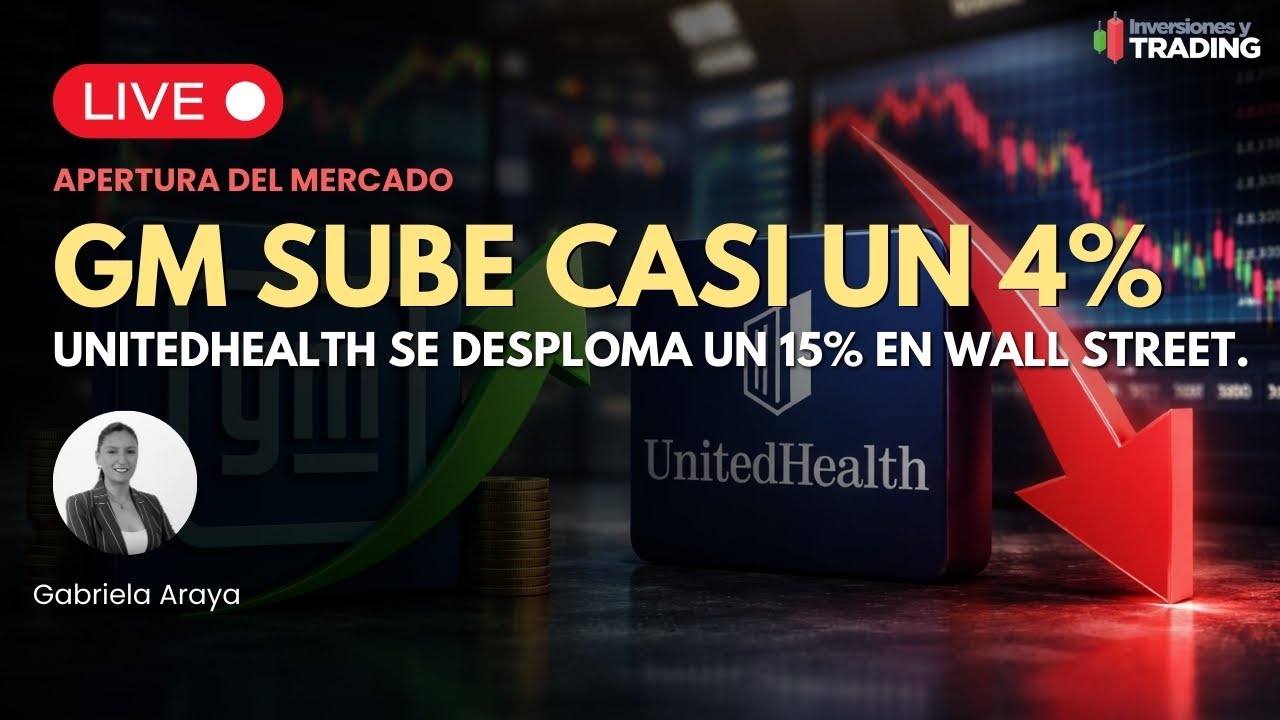 General Motors sube casi un 4%. UnitedHealth se desploma un 15% en Wall Street | Apertura 27.01.26