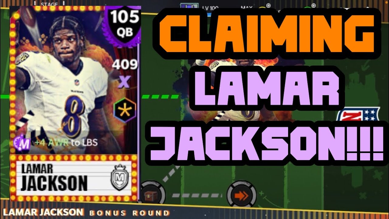 CLAIMING 105 OVR MAX LAMAR JACKSON FROM MASTER SERIES!!! THE GRIND IS COMPLETE!!! - Madden Mobile 21