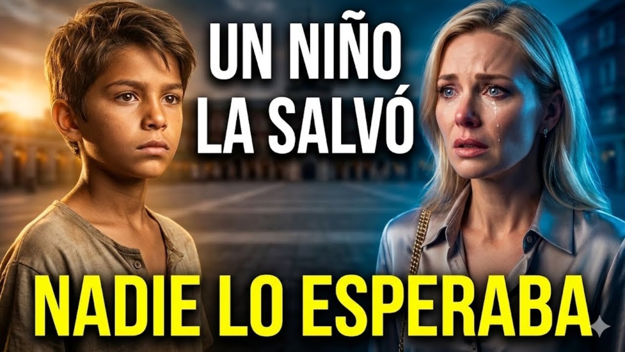 Una Millonaria Es Salvata Por Un Niño De La Calle… Y Recibe Algo Que Nadie Esperaba