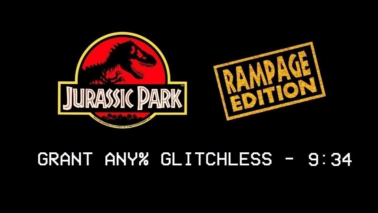 Jurassic Park: Rampage Edition - Grant Any Glitchless% Speedrun - 9:34