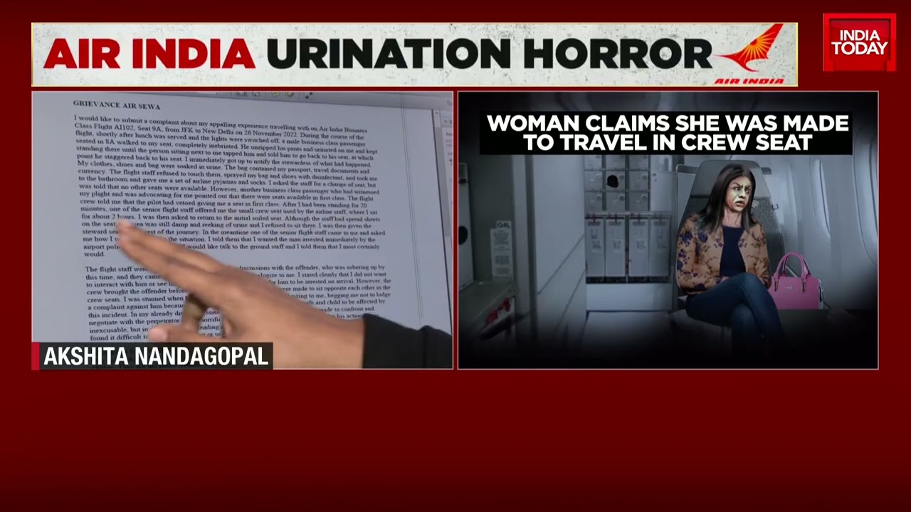 Air India Urinating Complaint Copy Accessed: 'Passenger Unzips Pants, Urinates', Says Complainant