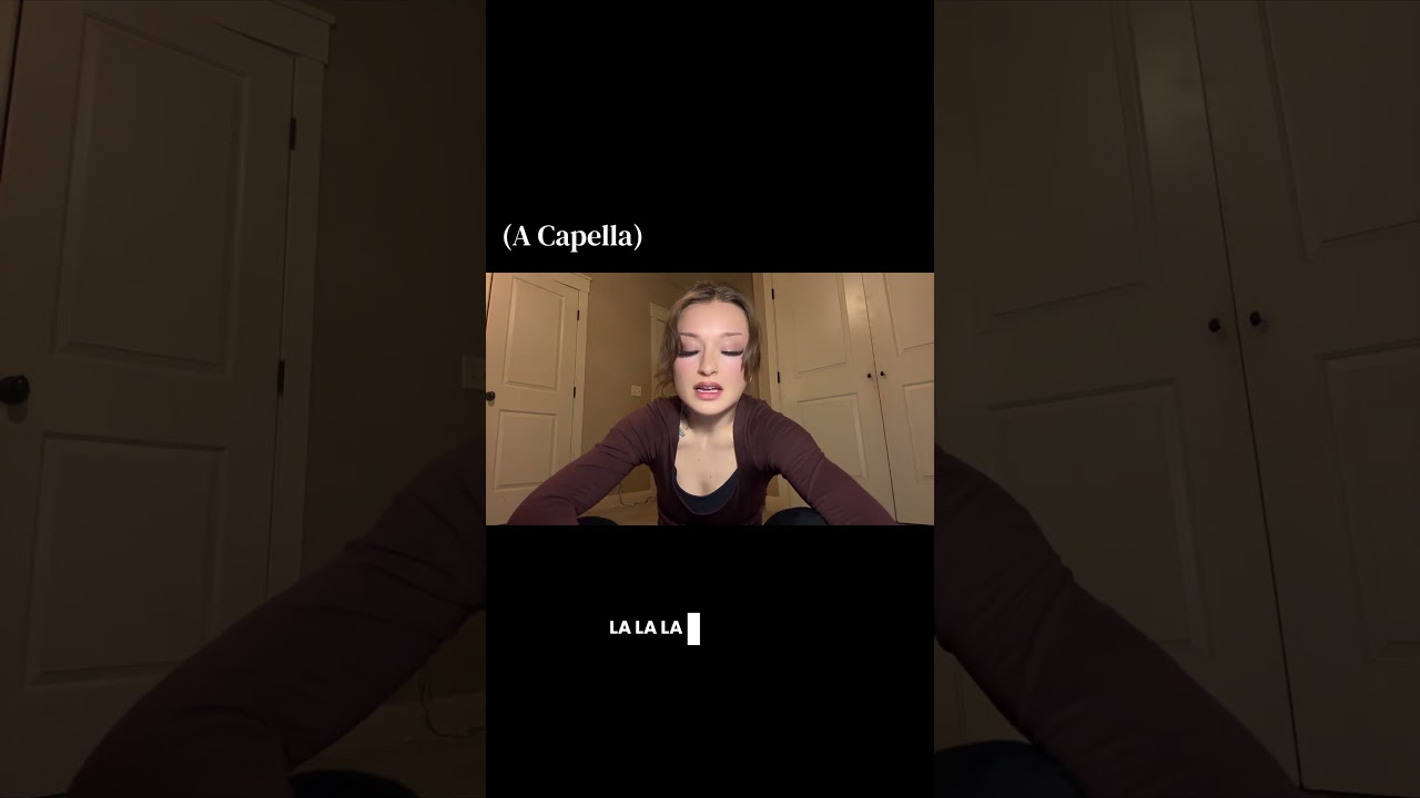 my (A Capella) cover of “BUBBLY” by Colbie Caillat is premiering at 9pm tonight on my channel!