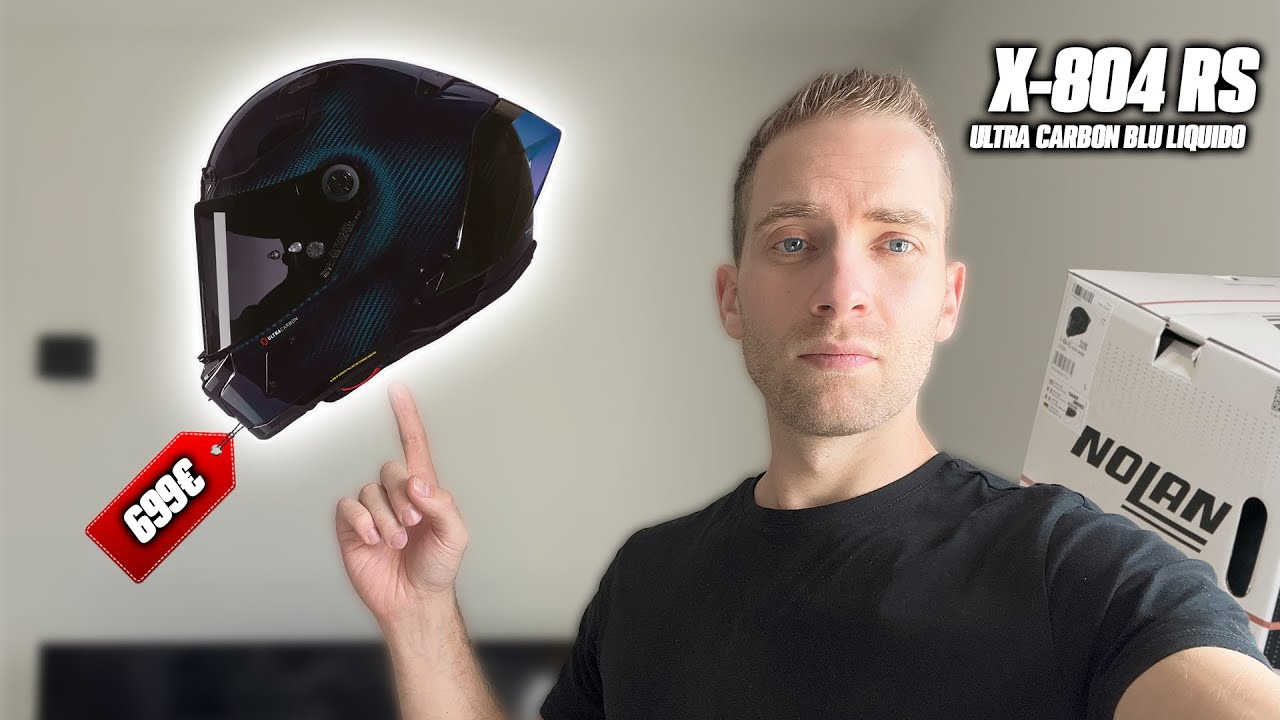 Nolan x-804 RS - Unboxing de mon nouveau casque !