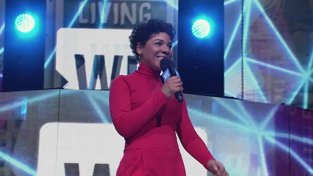 FRANCESCA BROWN TALKS AT WEDAY - SSE WEMBLEY ARENA