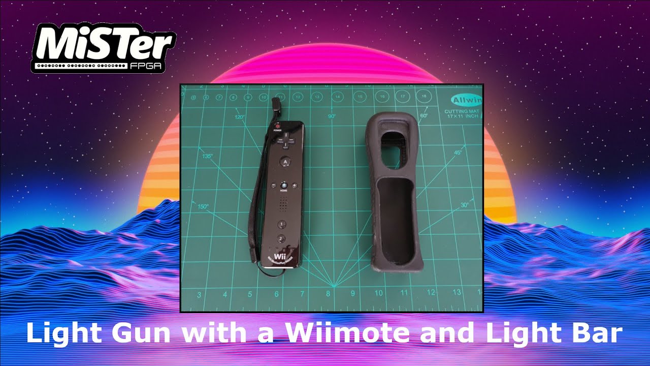 MiSTer FPGA Light Gun with Wiimote