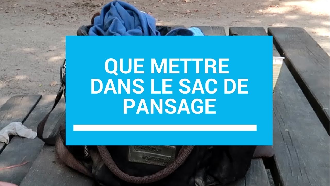 Qu'il y a t il dans un sac de groom
