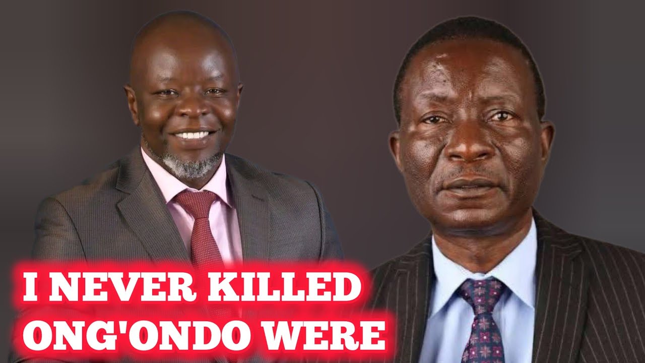 I DID NOT KILL ONG'ONDO WERE, I WANTED TO DEFEAT HIM ON THE BALLOT IN 2027!! Philip Aroko Speaks