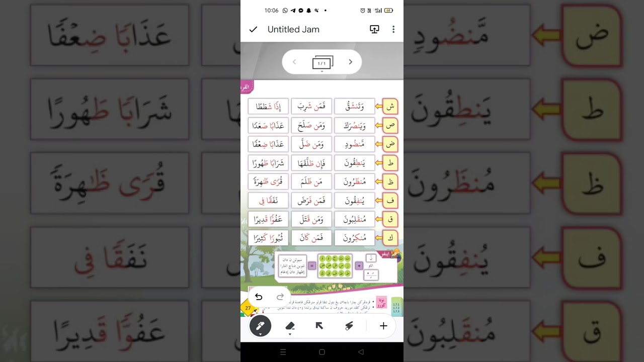 bacaan ikhfa' dan iqlab