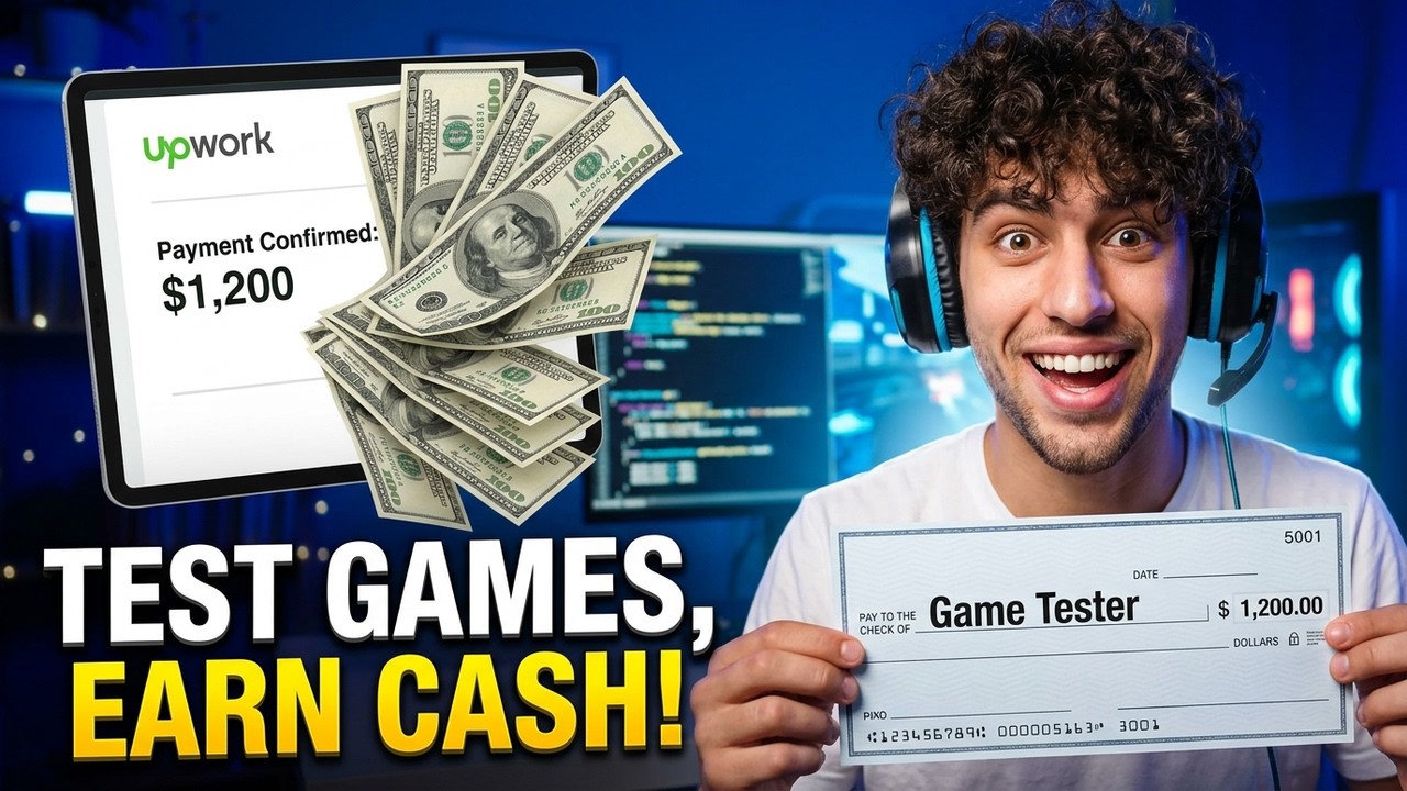 Turn Your Gaming into Cash | Game Testing Jobs Exposed