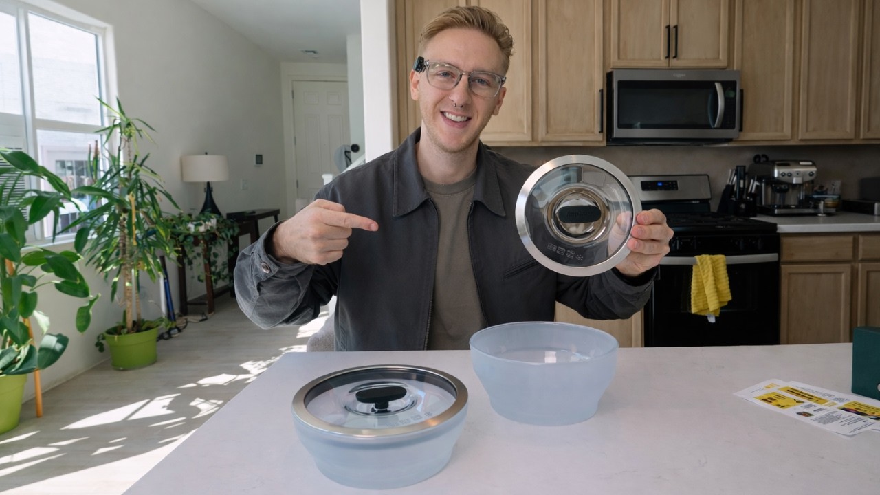 Anyday 4-Pc Microwave Cookware & Glass Food Storage Set with Glass Lids – The Dish That Does It All
