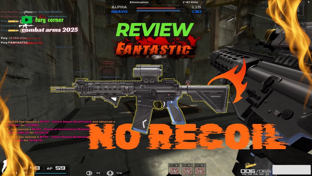 New weapon HKG38 REVIEW Combat arms 2025