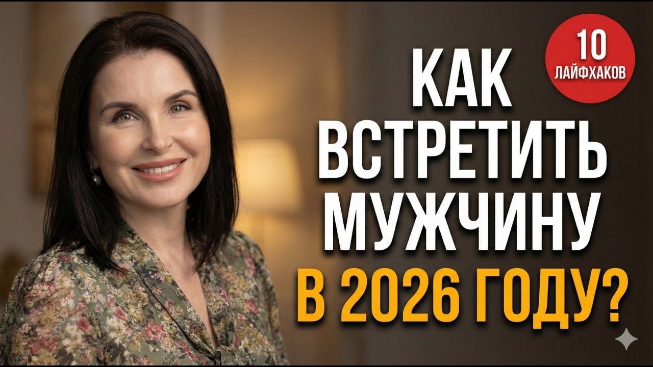 Как встретить мужчину в 2026: 10 лайфхаков от психотерапевта