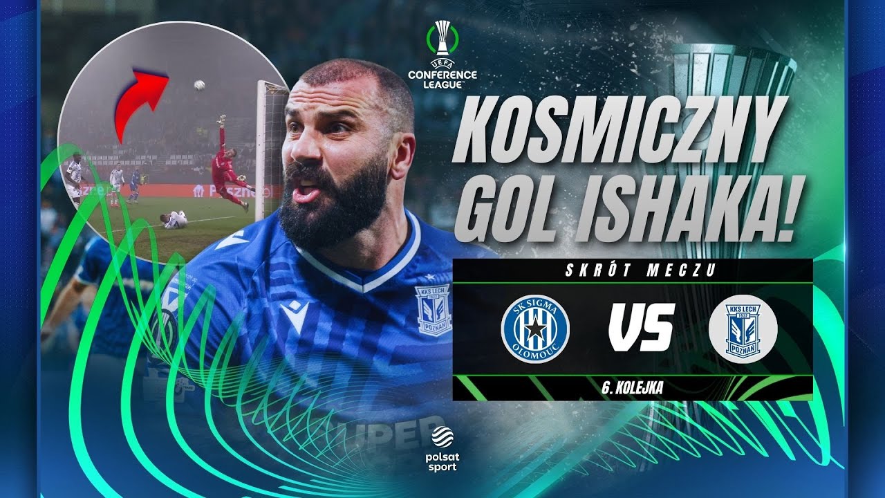 SKR&Oacute;T: SIGMA OŁOMUNIEC - LECH POZNAŃ | LIGA KONFERENCJI