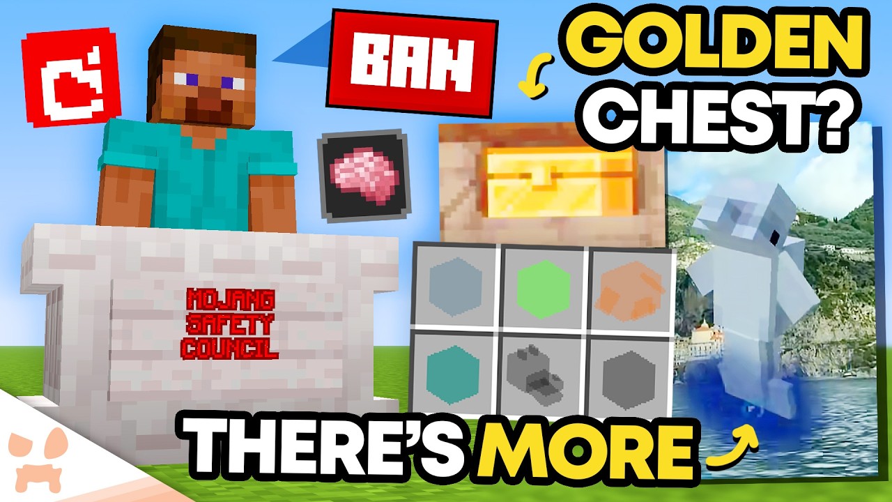 MINECRAFT JUST REVEALED A NEW “SAFETY COUNCIL”, MOB ANIMATION OVERHAUL & MOB HEADS?!