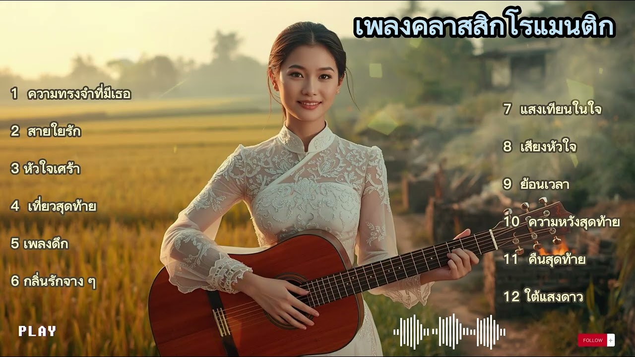 เพลงคัดสรรยุค 90 เพลงรักหวานหวานและโรแมนติก || Sweet Thai cover