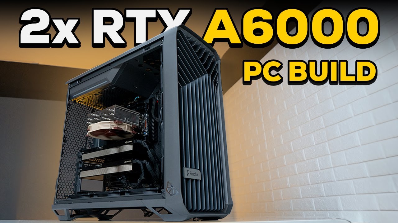 RTX 6000 - Two in One PC Build | Real Time Rendering PC | 10 Lakh PC Build