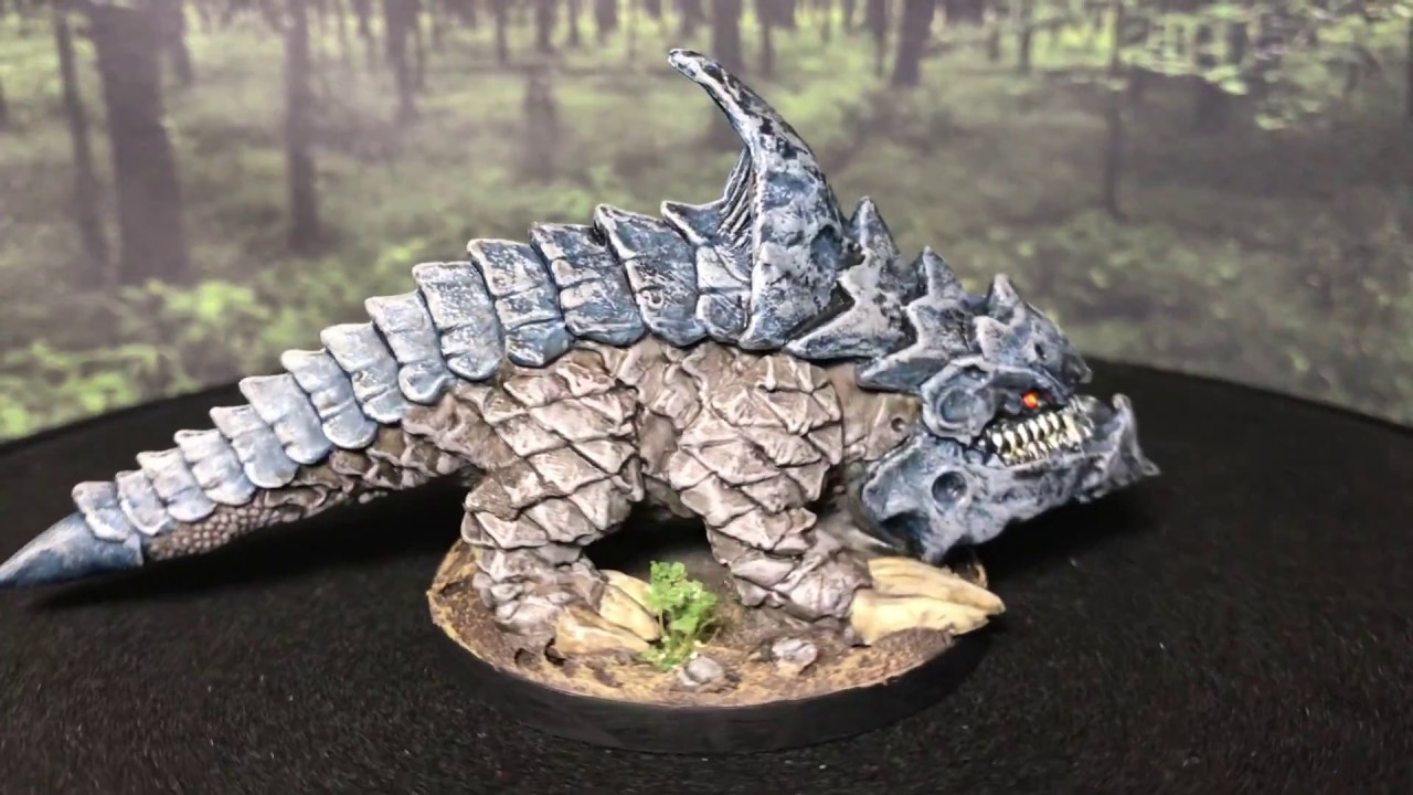 Painting the Monster Manual A-Z Episode 15 The Bulette