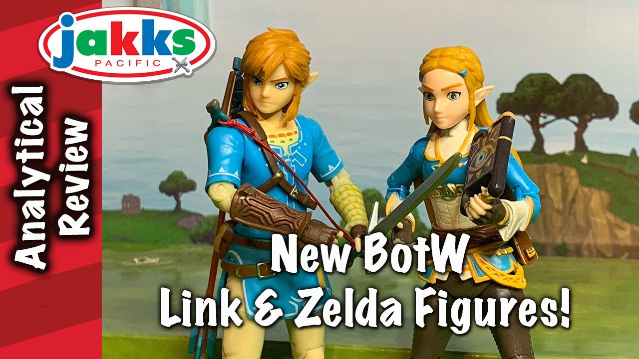 New BotW Link and Zelda Figures from Jakks Pacific!