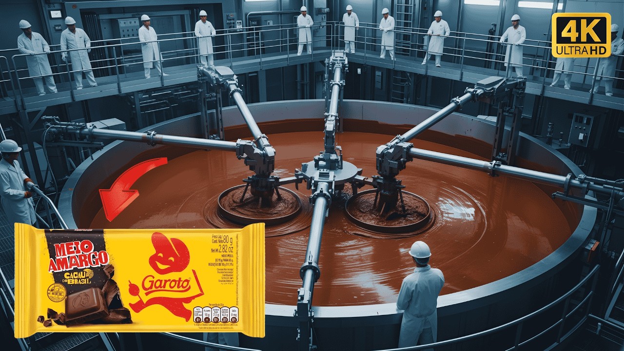 O Segredo Que Escondem na fabricação do CHOCOLATE AMARGO