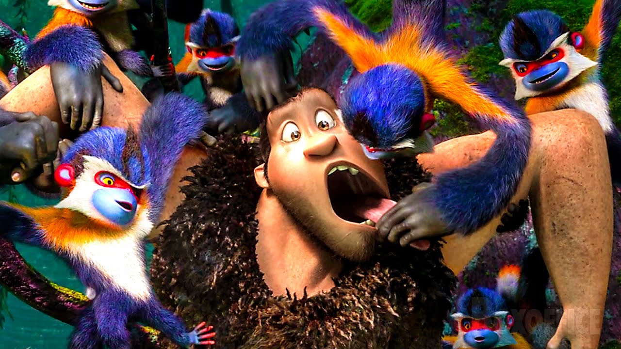 Die Croods gegen prähistorische Monster (Die Piranha-Vögel 😱) | Die Croods 🔥 4K