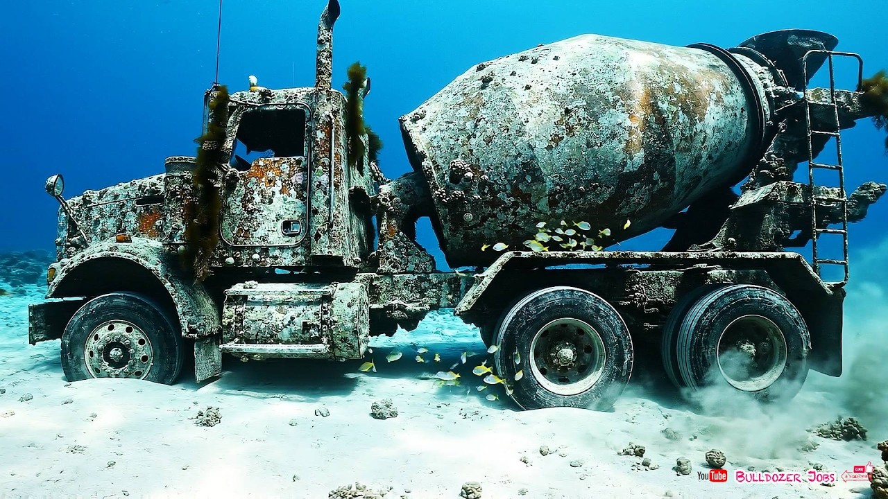 Extreme Restoration! Cement Mixer Truck Recovered After Years Underwater