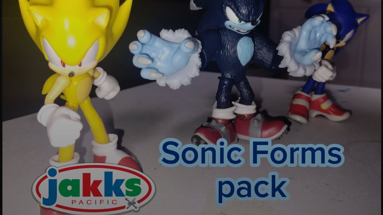Sonic forms pack review plus other 4invh jakks figures