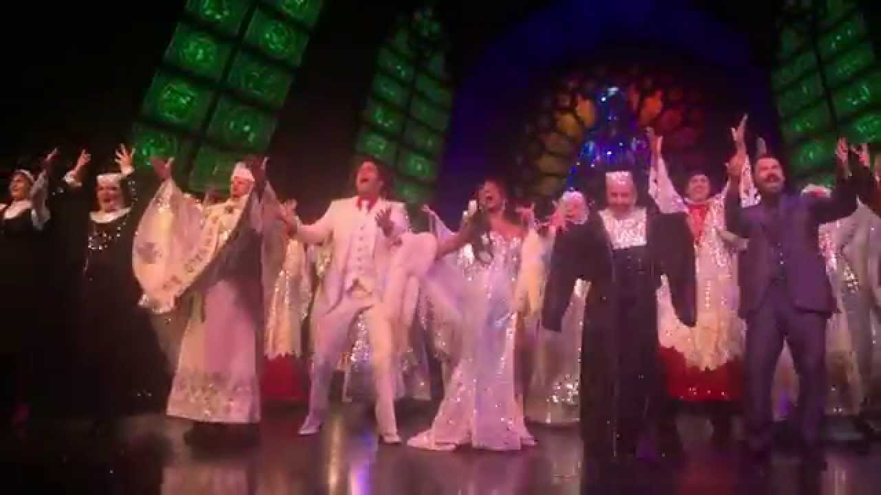 Saludos finales última función Sister Act El Musical - Teatro Tívoli (Barcelona)