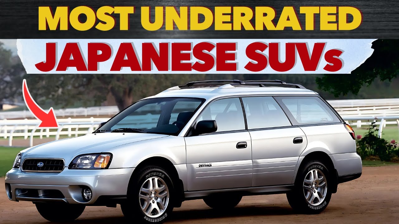 Most Underrated Japanese SUVs You Shouldn't Overlook