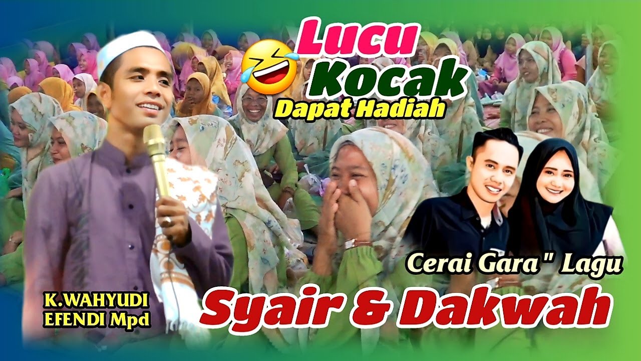 Ceramah Lucu || K.WAHYUDI EFENDI- Jamaah Tele Akemmian