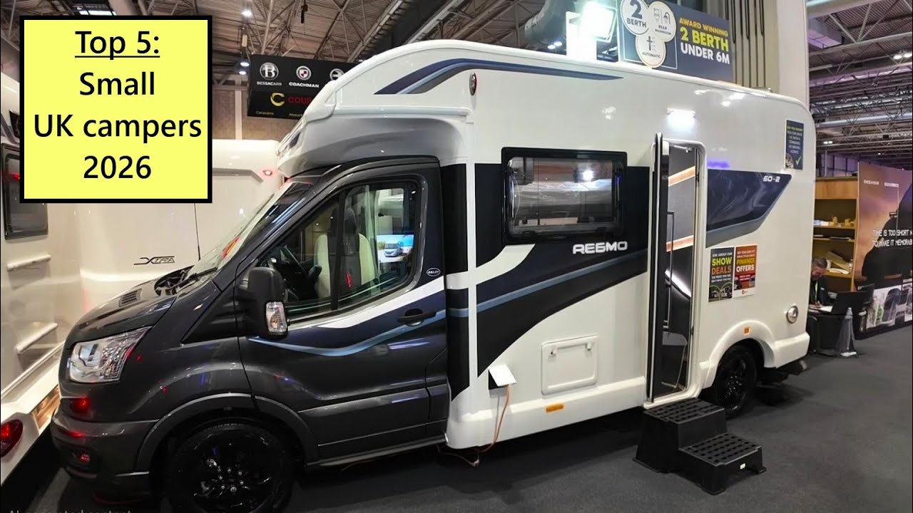 Top 5: Small campers made in UK 2026