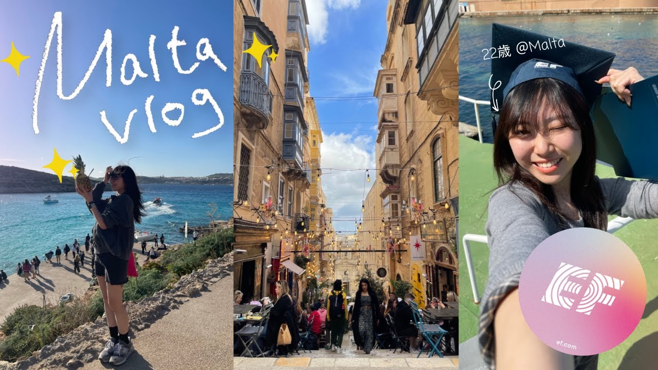 23歳 海外語学留学⭐️マルタ留学の放課後に行けるインスタ映えスポット集