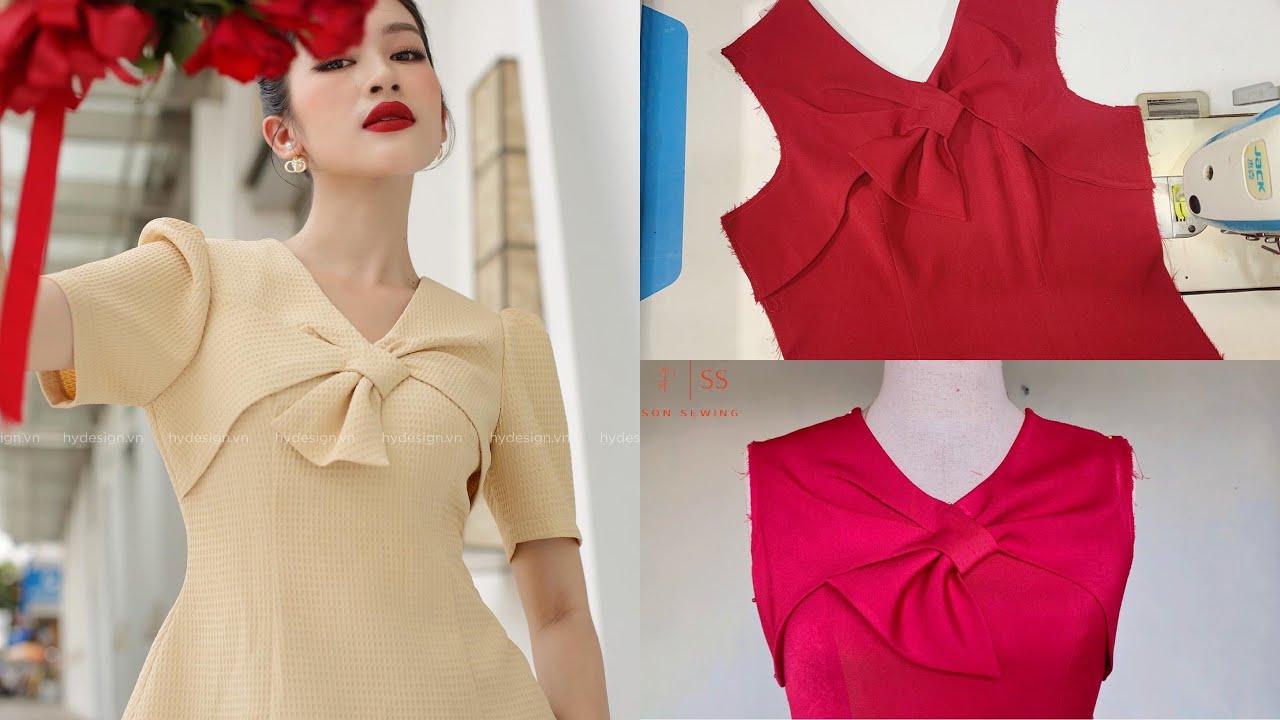 Sewing Tutorials for Women's Collar | Beautiful Collar Sewing Techniques | Son Sewing