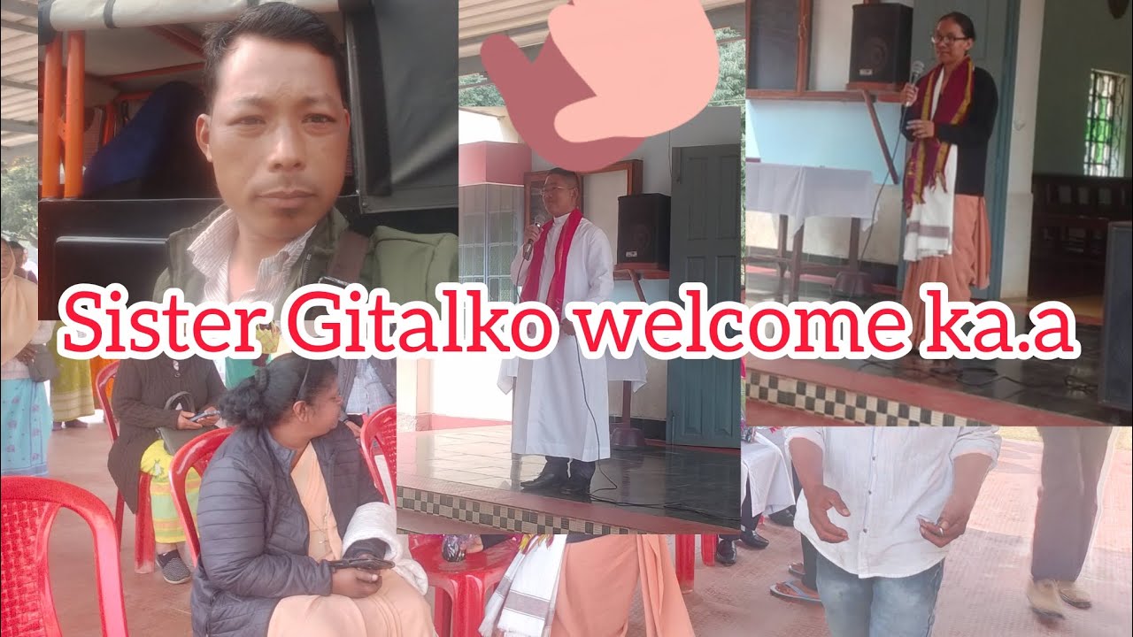 Sister Gitalko welcome ka.ani gital video#New video Alex Marak vlog channel @