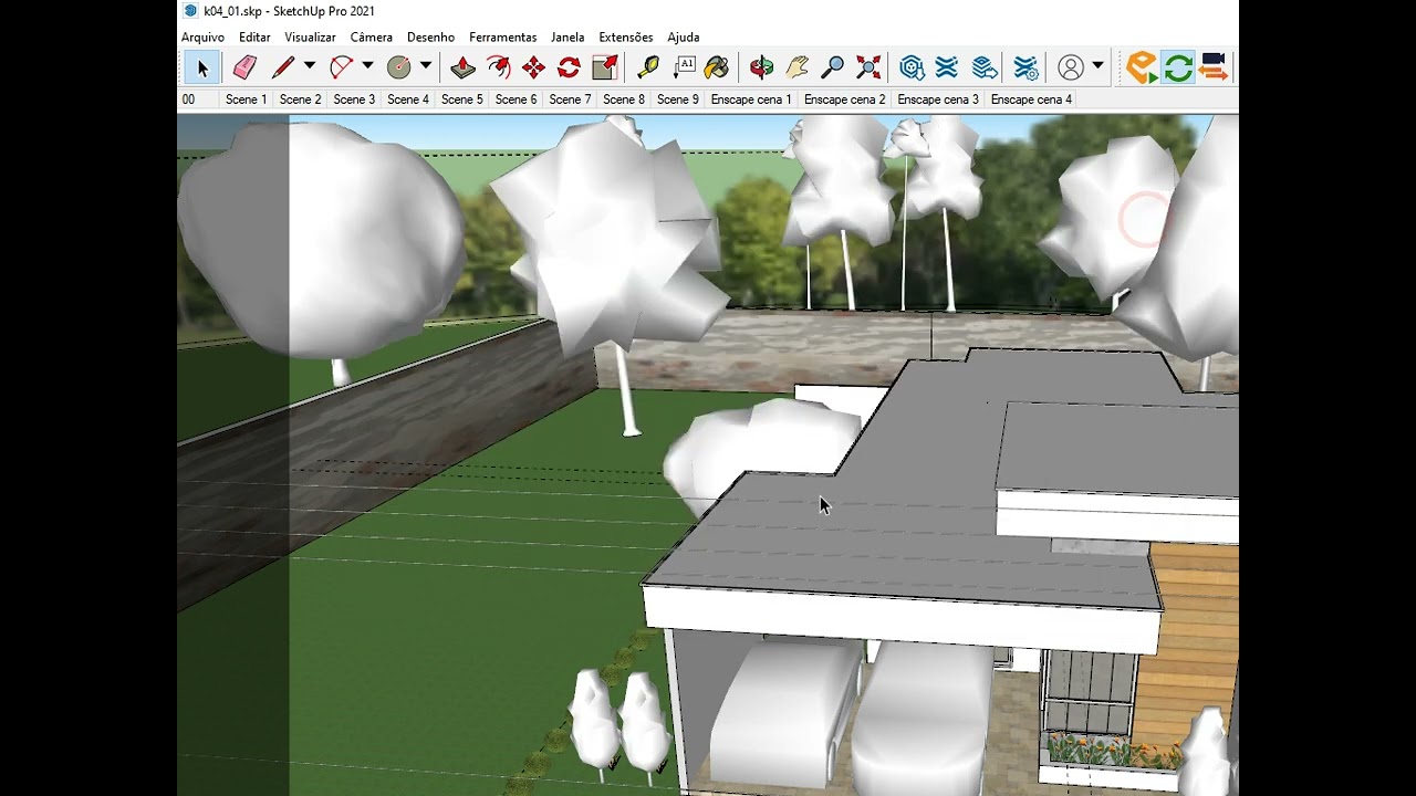 Enscape 3.5 - Não foi possível acessar a biblioteca de ativos (Unable to access the asset library)
