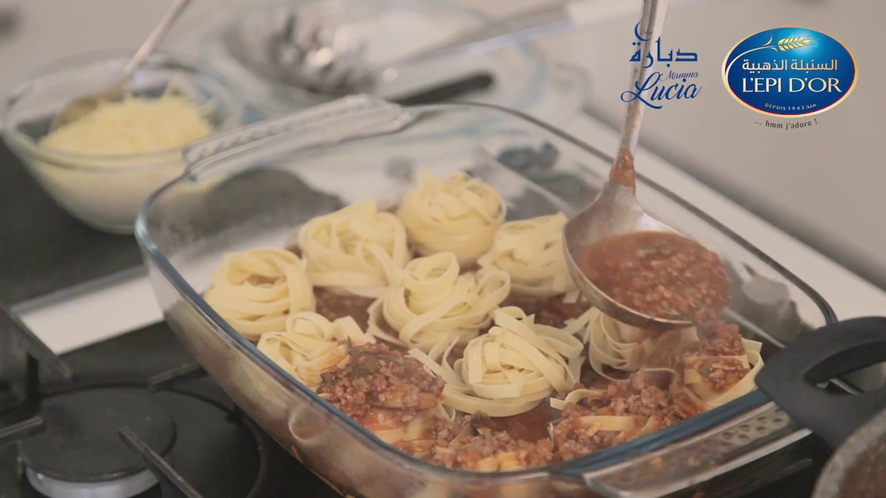 دبارة Mamma Lucia 4 : Tagliatelles sauce bolognaise