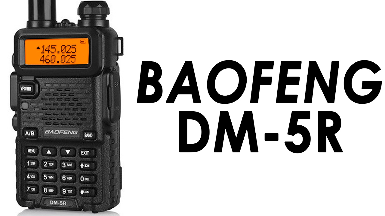 Baofeng DM-5R EXPLAINED