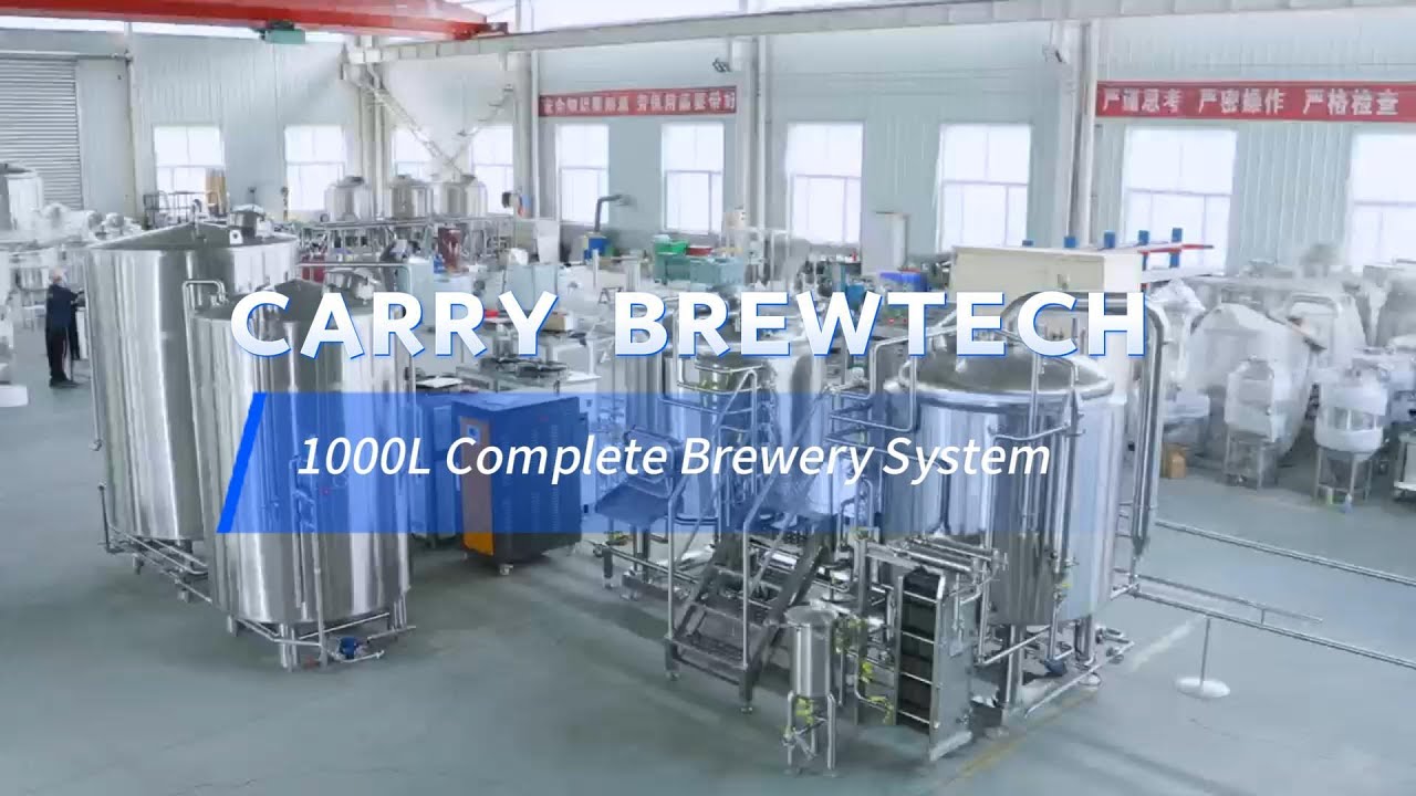 Carry Brewtech · 1000L Complete Brewery System