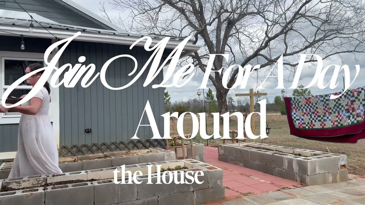 Join Me for a Day Around the House