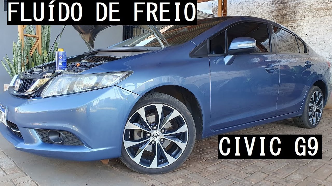 COMO SUBTITUIR O FLUÍDO DE FREIO DO CIVIC