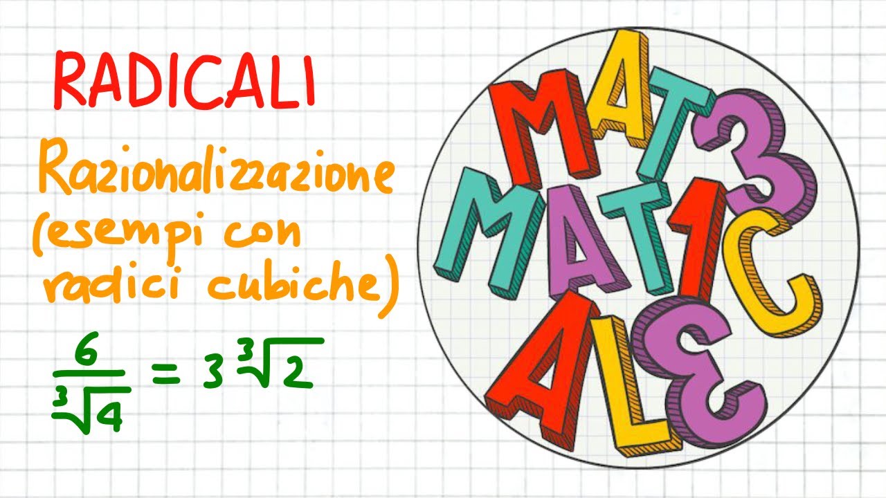 RADICALI razionalizzazione (esempi con radici cubiche)                       _ RD80