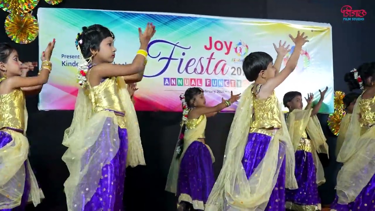 Phullawanti Marathi Song Dance | Sr. KG Girls
