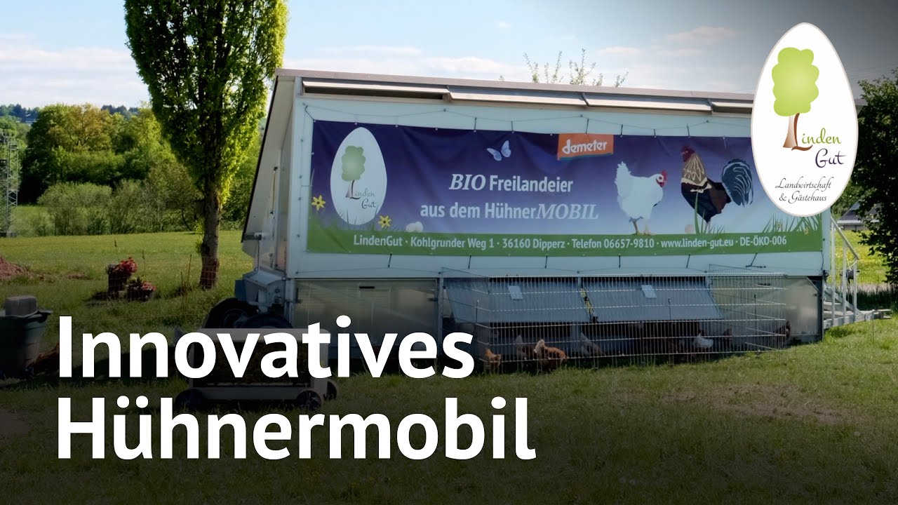 Das Hühnermobil am LindenGut - mit Anja Lindner