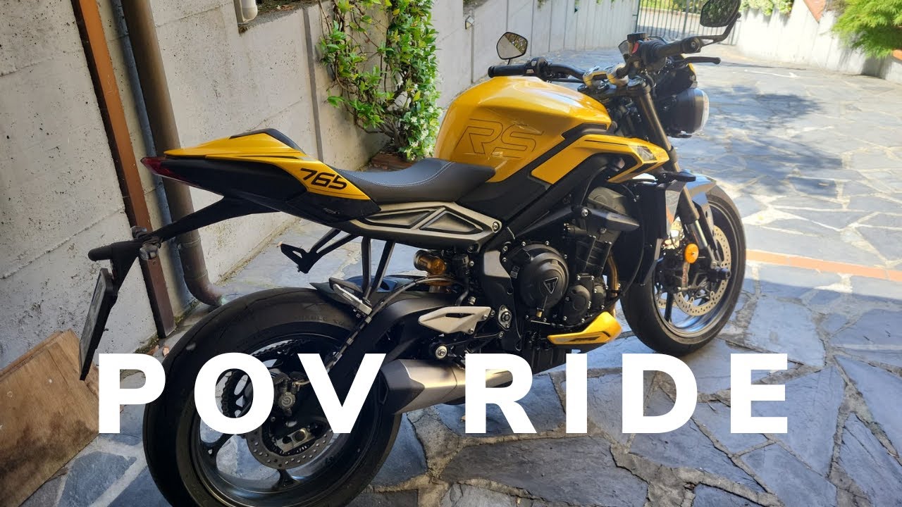 2024 Street Triple RS Mountain Ride POV [RAW AUDIO]